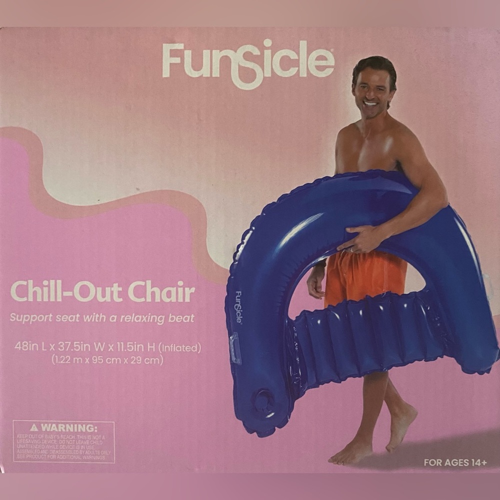 FunSicle Blue Chill-Out Chair